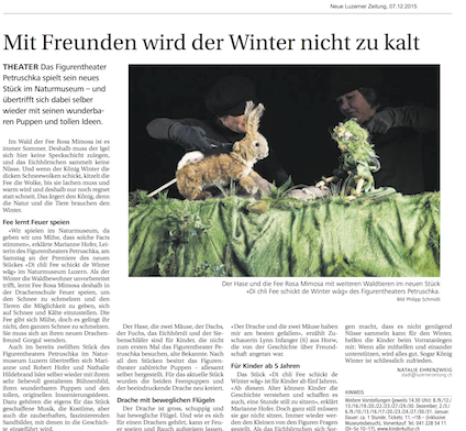 Mit Freunden wird der Winter nicht zu kalt